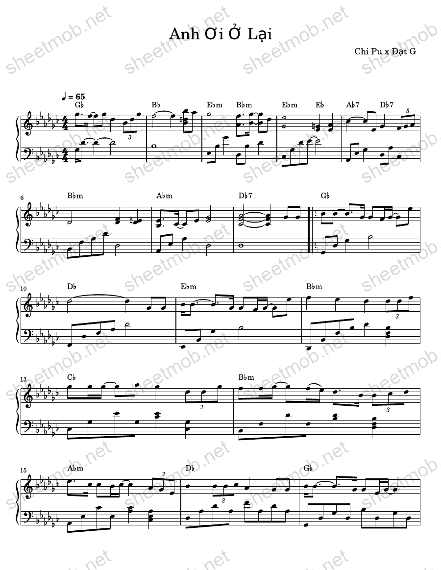 Anh ơi ở lại - Page 1